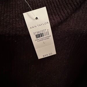 Ann Taylor Dark Brown Sweater